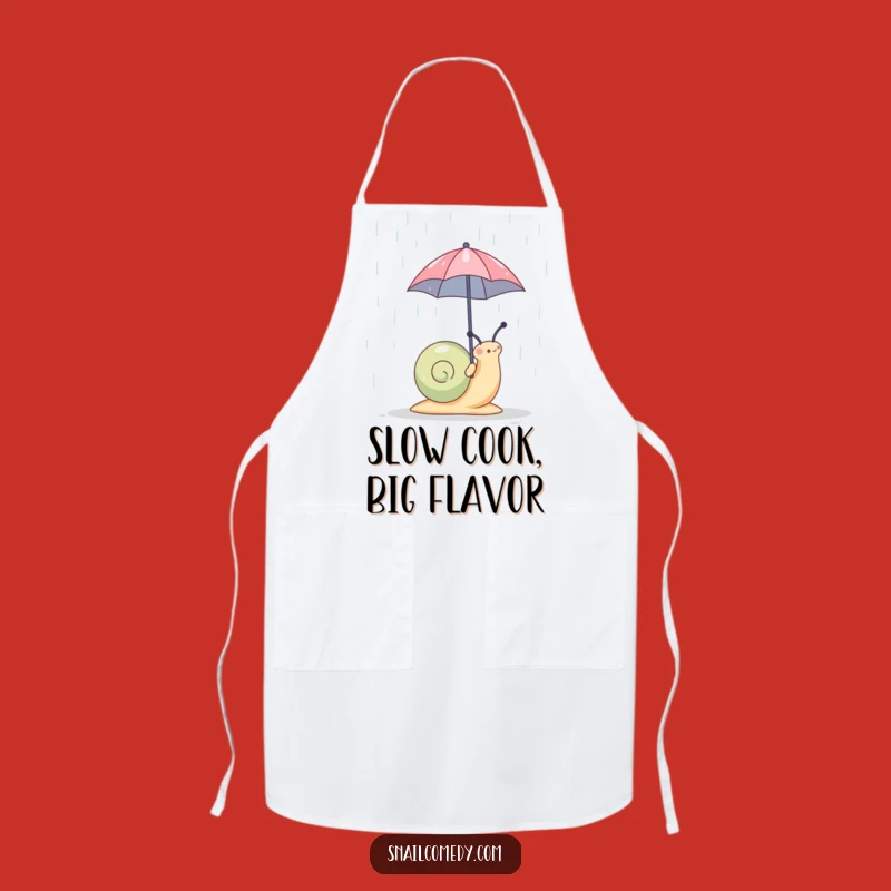 Funny Snail Umbrella Apron: Cook Up Fun in the Kitchen, Practical Humorous Gift