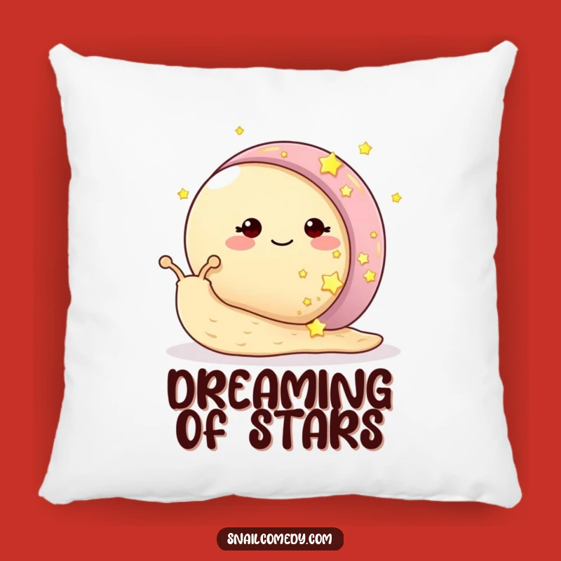 Funny Starry Snail Pillow - Cosmic Comfort, Adorable Star Gift