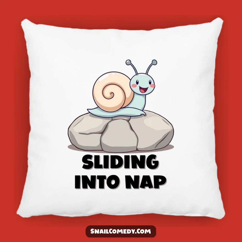 Funny Snail Sliding Pillow: Cozy Comfort with Thrilling Fun, Soft Humorous Gift