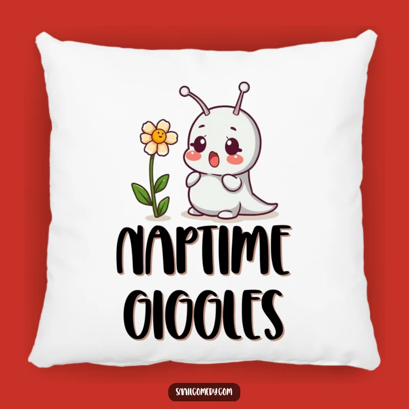 Funny Snail Surprise Pillow - Comfy Humor for Your Couch
