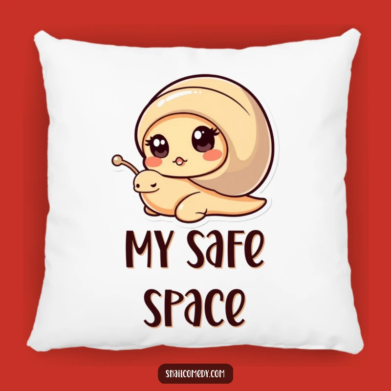 Cozy Funny Kawaii Snail Pillow: Peeking Snail Comfort, Adorable Funny Gift