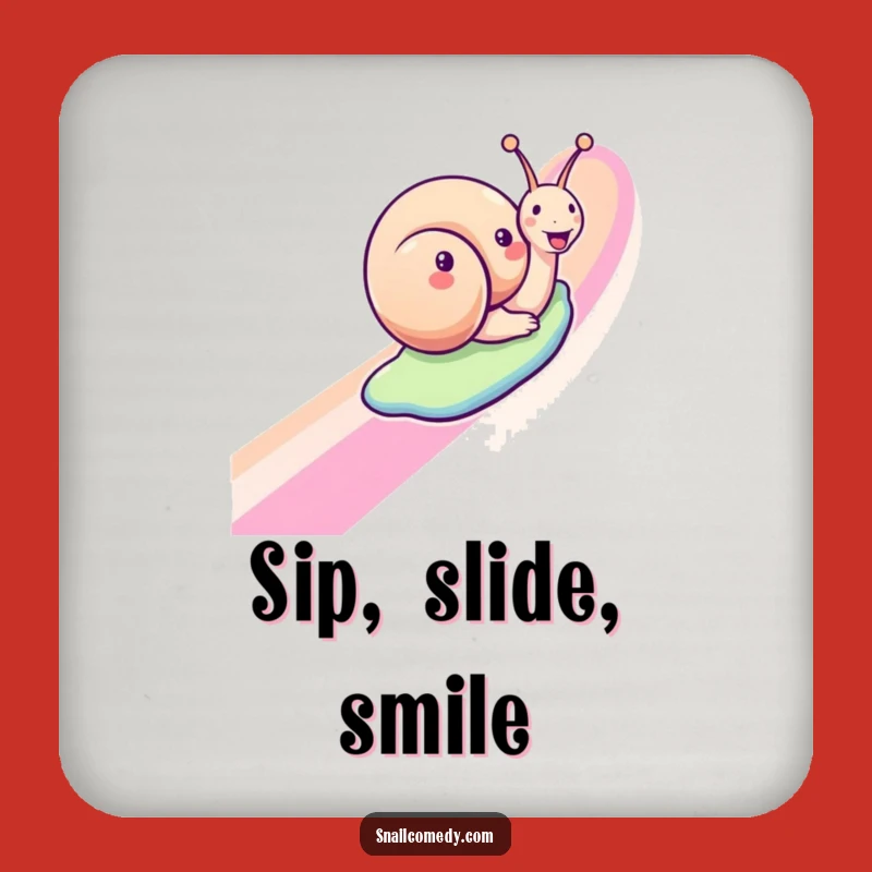 Funny Snail Coasters: Protect Surfaces with Joyful Charm