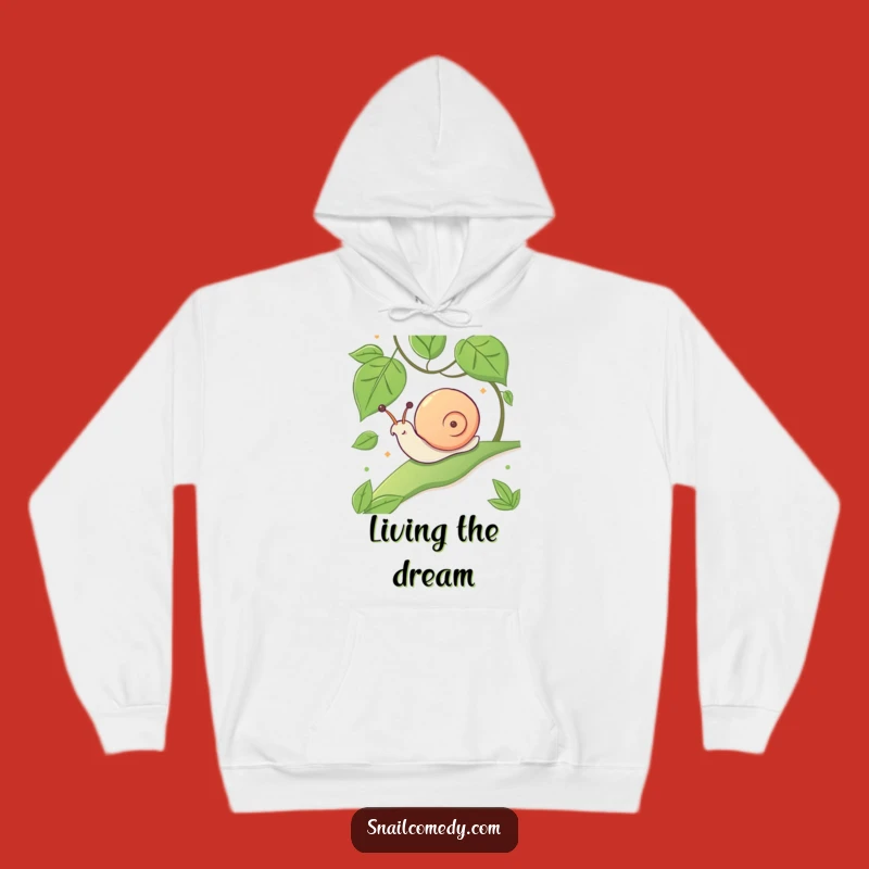 Cozy Funny Kawaii Snail Sliding Hoodie - Joyful Slope Adventures