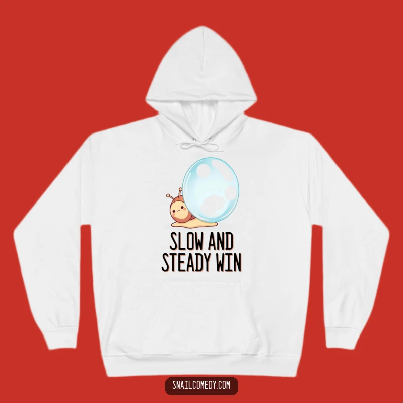 Funny Kawaii Snail Hoodie, Cozy Wonder Design, Ideal Funny Gift for Friends