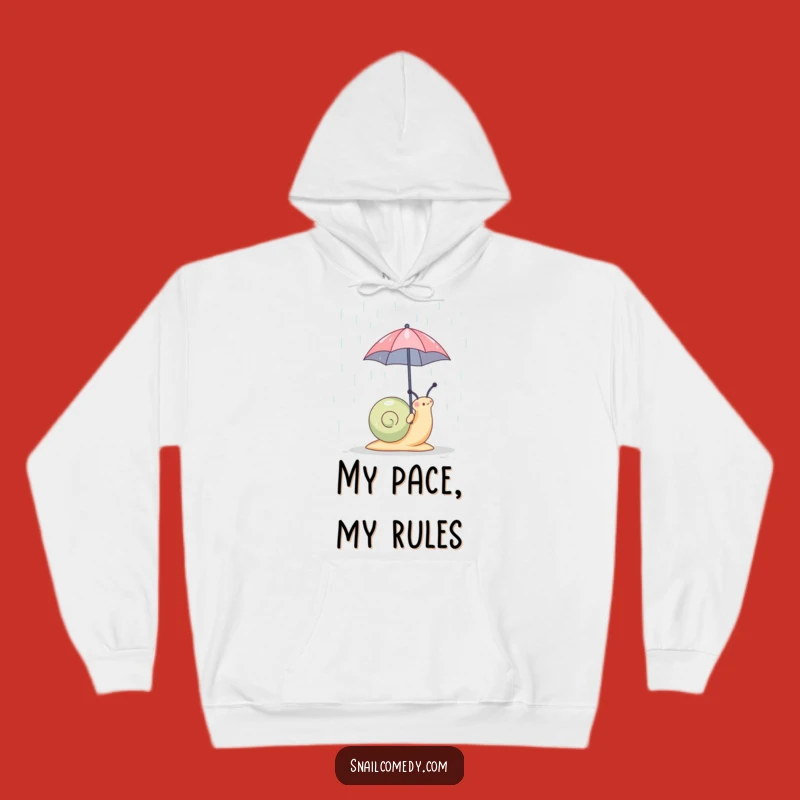 Cozy Funny Snail Umbrella Hoodie: Stay Warm and Cheerful, Ideal Humorous Gift