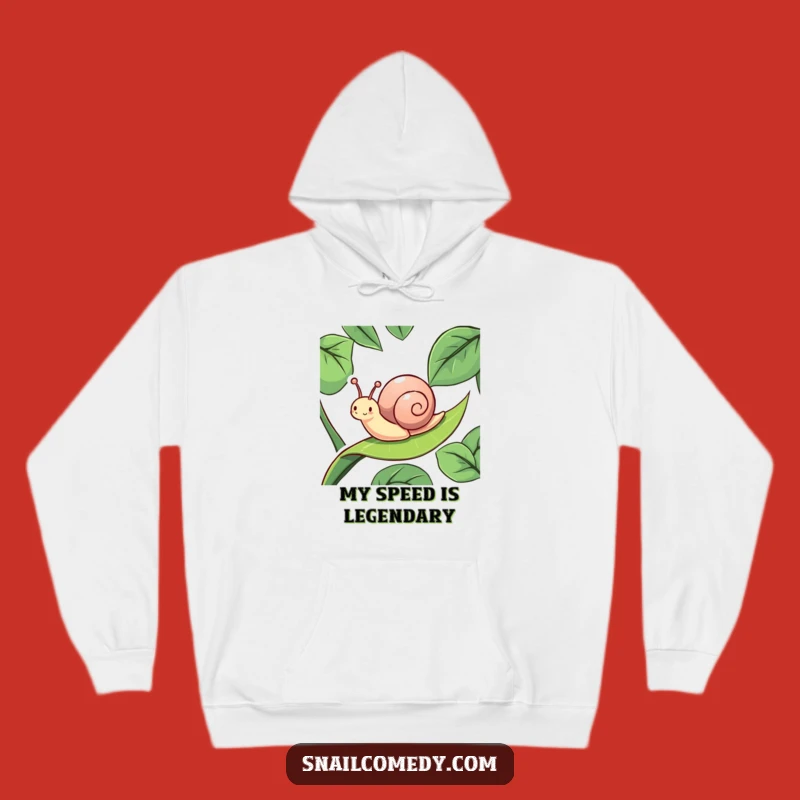 Funny Snail Slide Hoodie: Cozy Up with This Hilarious Snail Gift!