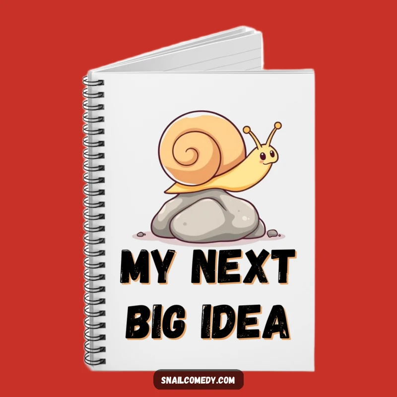 Funny Kawaii Snail Notebook - Agile Thoughts for Snail Enthusiasts