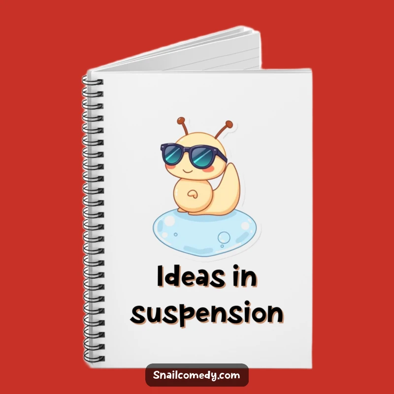Funny Snail Chill Notebook: Jot Down Cool Ideas