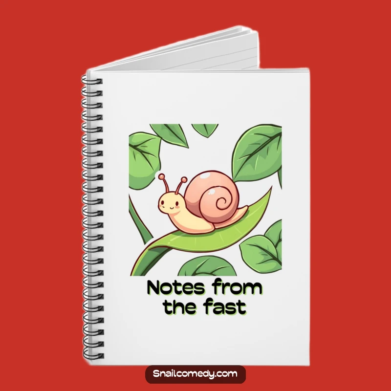 Funny Snail Slide Notebook: Jot Down Ideas with This Hilarious Snail Gift!