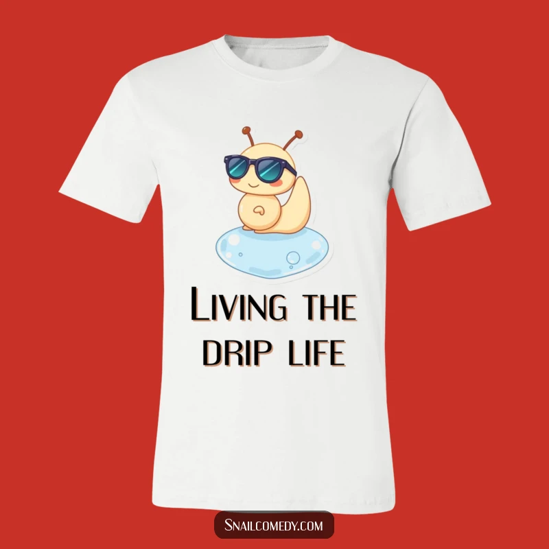 Funny Snail Chill T-Shirt: Stay Cool and Relaxed