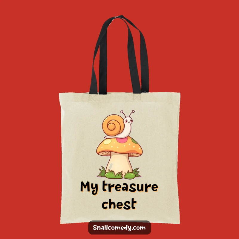 Funny Kawaii Snail Tote Bag: Waving Flag Snail Bag, Practical Funny Gift